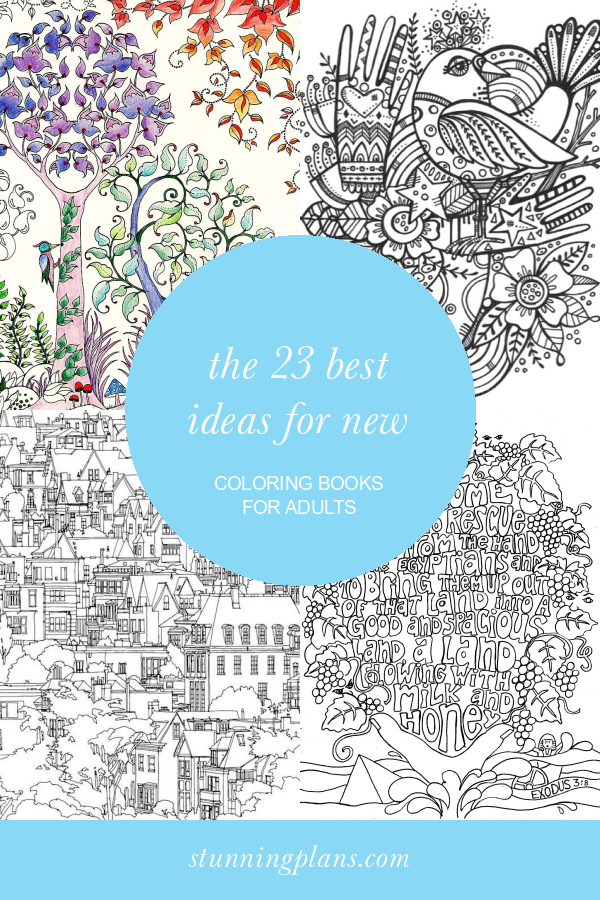 The 23 Best Ideas for New Coloring Books for Adults - Home, Family